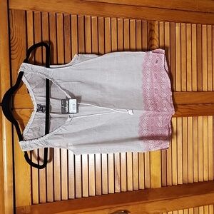 Eddie Bauer linen tank top